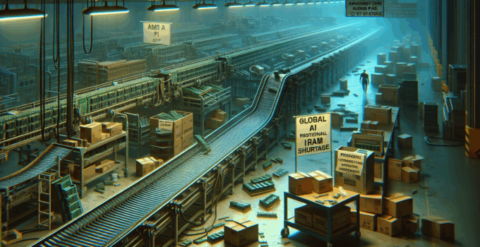 The RAM Shortage Results in Decreased Emphasis on "AI PCs"