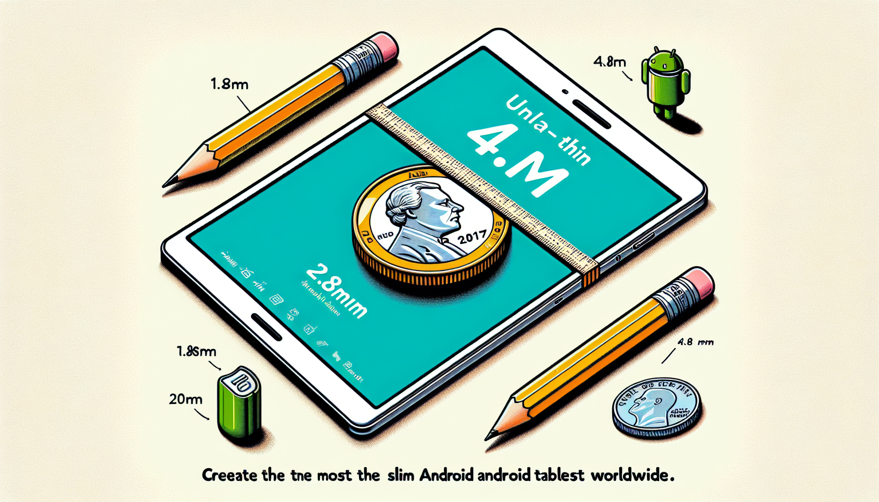 Honor Claims MagicPad 4, measuring just 4.8mm in thickness, is the Slimmest Android Tablet in the World