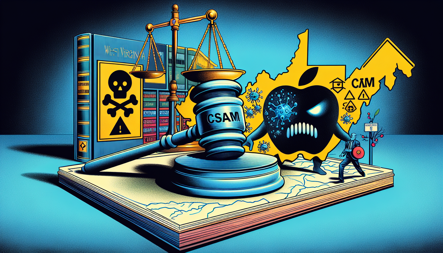 West Virginia Initiates Legal Action Against Apple for Alleged Carelessness in Managing CSAM Content