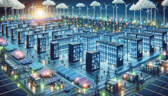 Major Technology Firms Pledge to Decrease Energy Usage in AI Data Centers