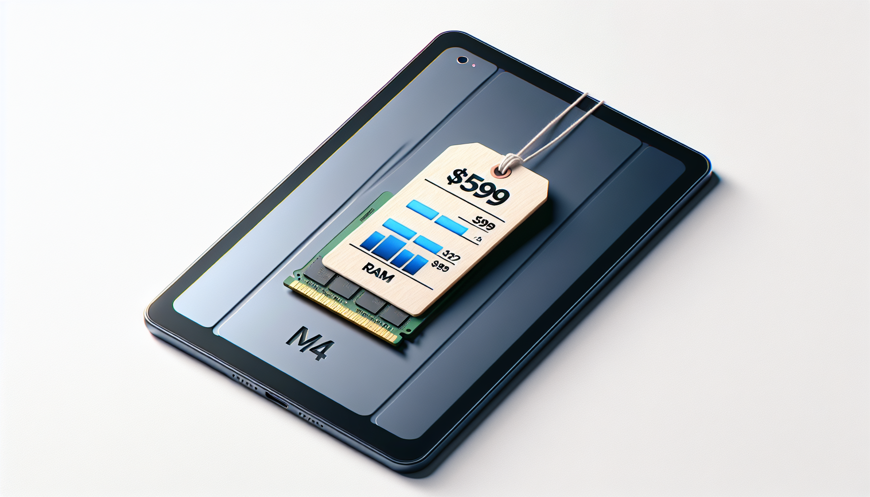 The $599 M4 iPad Air Provides a Notable RAM Enhancement Compared to Its Forerunner