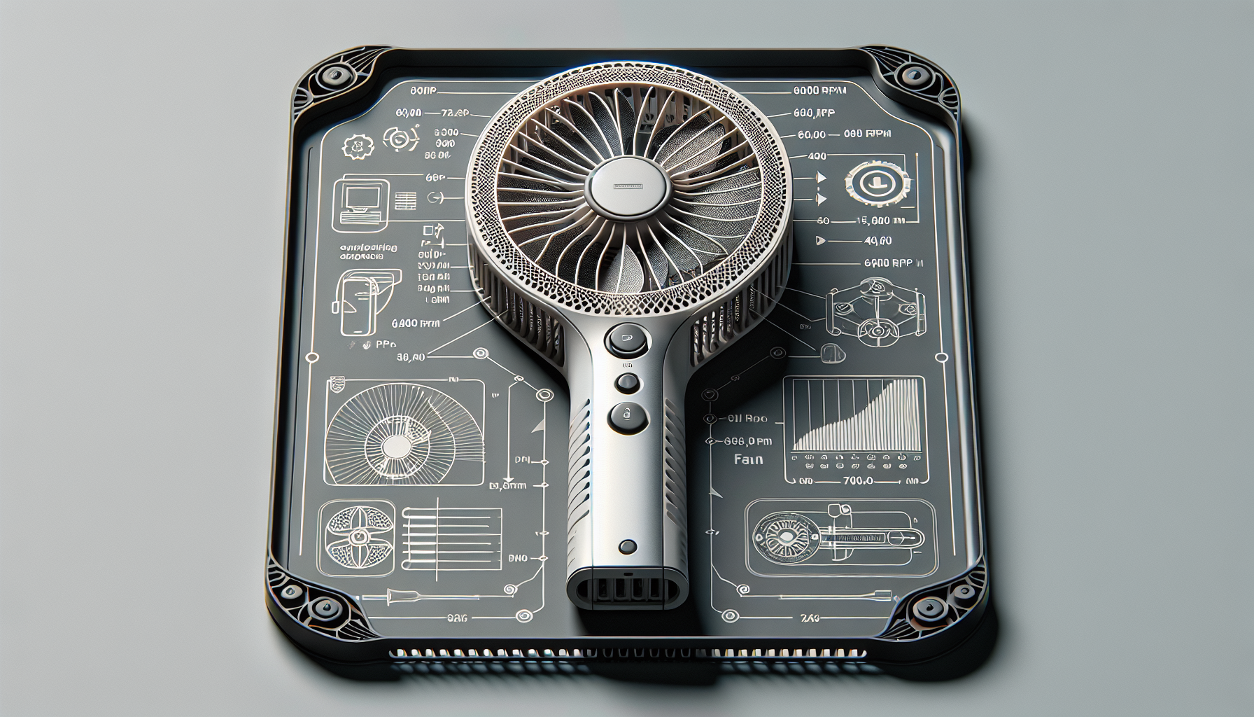 Dyson Introduces Its Initial Handheld Fan with a 65,000 RPM Motor