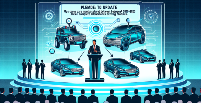 Musk Pledges to Fix 2019-2023 Teslas Lacking Complete Self-Driving Features