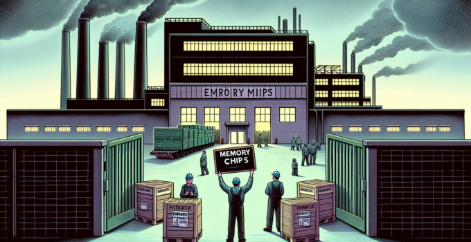 Samsung Labor Strikes May Intensify Memory Chip Supply Issues