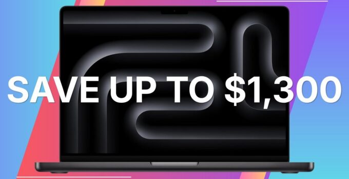 Take advantage of discounts reaching as much as $1,300 on every 14-inch MacBook Pro M5 Pro and M5 Max variants.