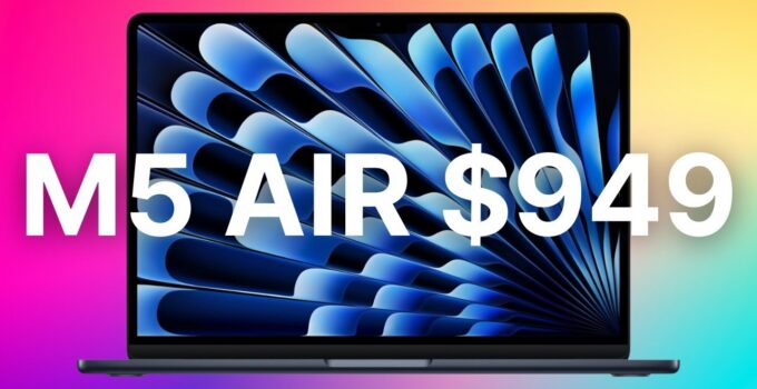 Amazon Presents $949 M5 MacBook Air Promotion After Apple's Price Hike