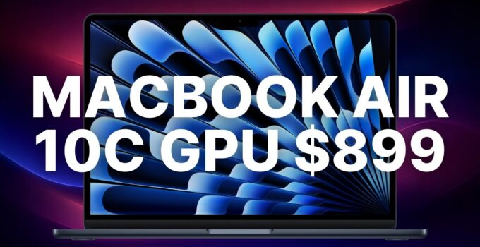 B&H Prolongs $899 MacBook Air Offer with Limited Availability