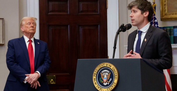 The Trump Administration Participates in Talks to Obtain a Stake in OpenAI