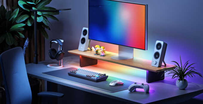 Nanoleaf's Monitor Stand: An All-Inclusive Answer for Brightening Your Workspace