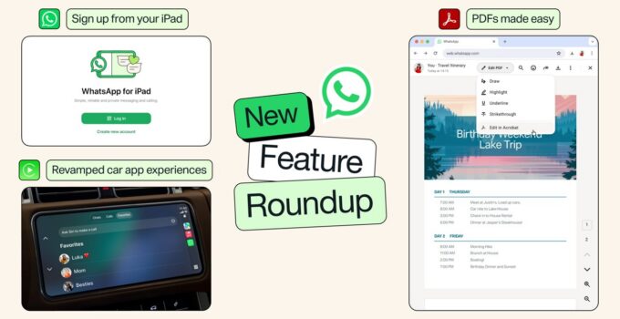 WhatsApp for iPad Is Now Accessible as a Separate Application Without Requiring an Additional Device