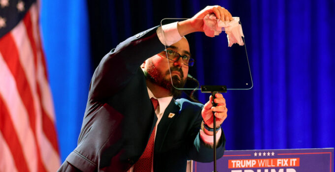 White House Teleprompter Operator Gains Substantially from Wagers on Presidential Addresses
