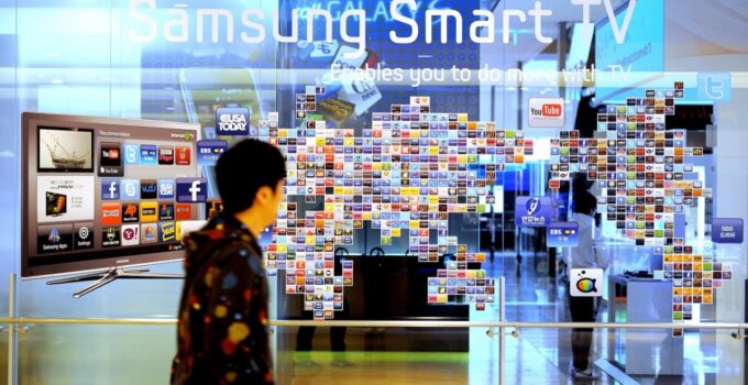 Samsung disallows applications on smart TVs from sharing users' internet connections with third parties.