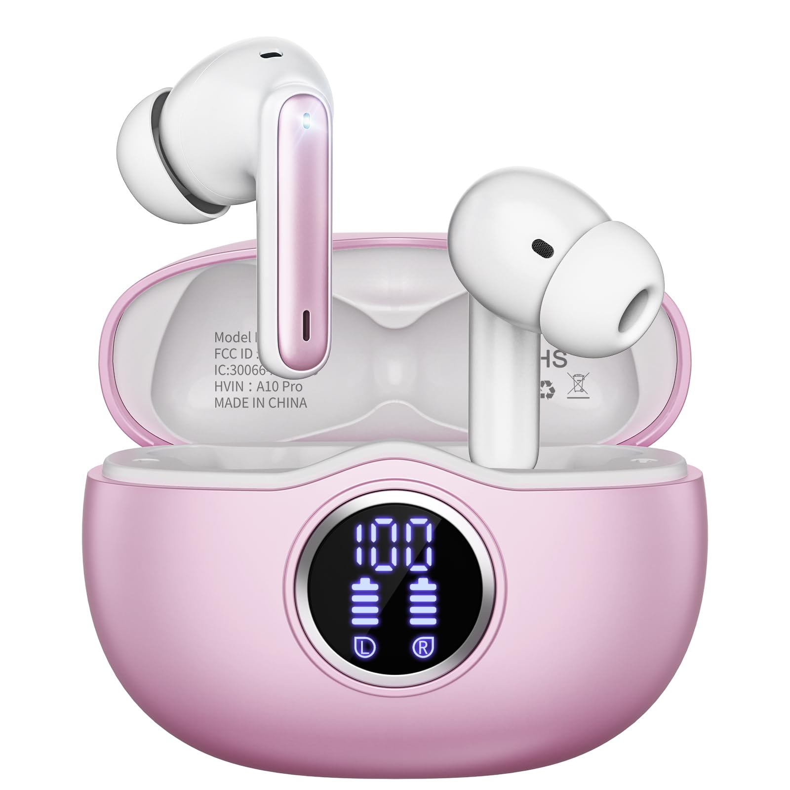 Fhumsh Bluetooth 5.3 Wireless Earbuds