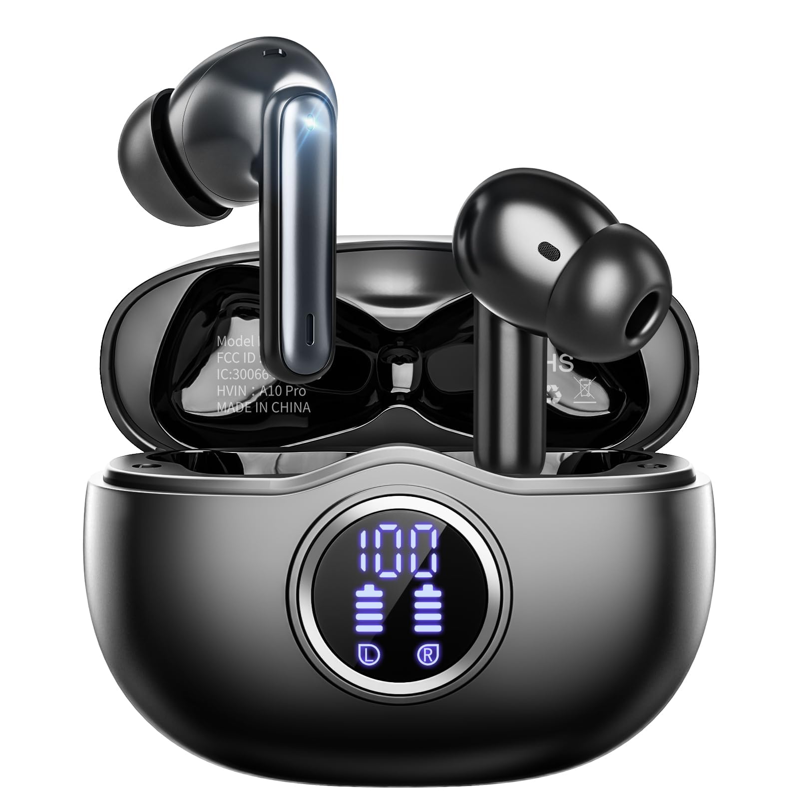 Fhumsh Bluetooth 5.3 Wireless Earbuds