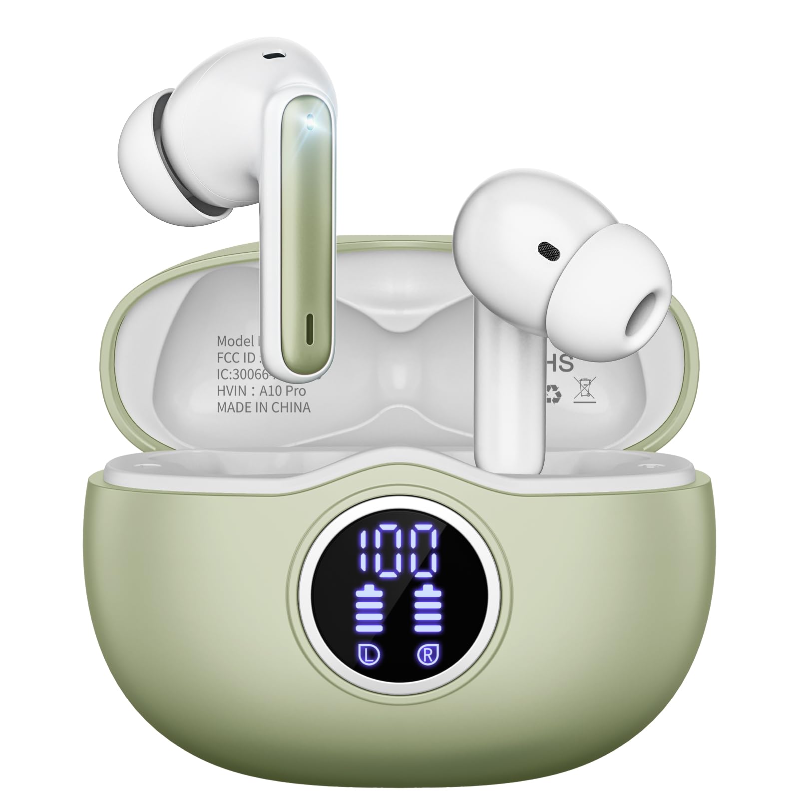 Fhumsh Bluetooth 5.3 Wireless Earbuds