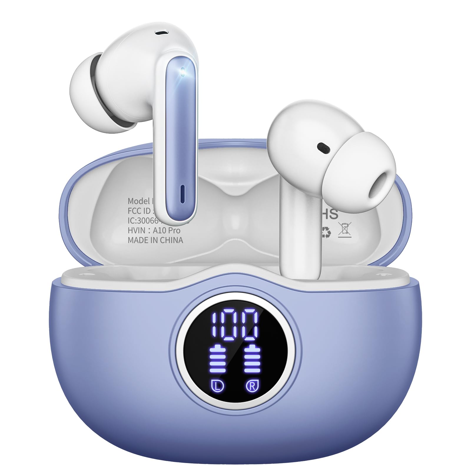 Fhumsh Bluetooth 5.3 Wireless Earbuds
