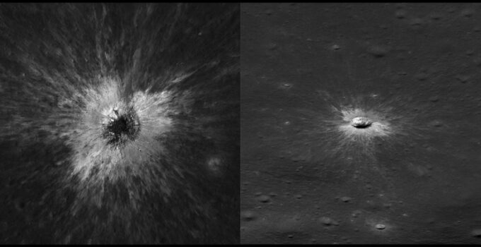 NASA's Lunar Orbiter Uncovers Uncommon Impact Crater Forming Once Every Hundred Years