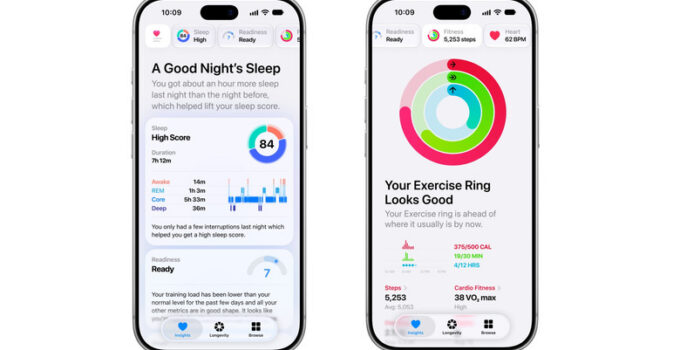 The revamped Health app is now accessible in the iOS 27.2 developer beta.